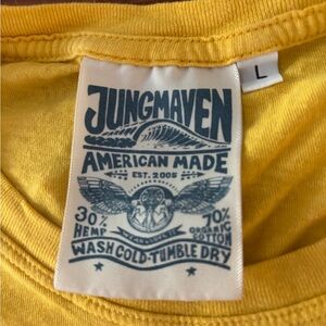 Jungmaven Bright Yellow Tee